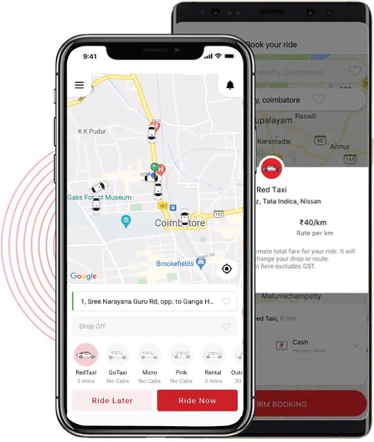 Download Red Taxi App